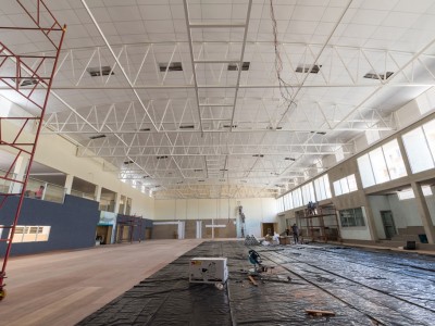 Renovierung DHPS-Turnhalle - Renovations DHPS gym