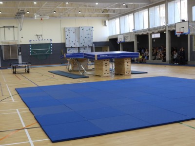 Eröffnung der DHPS-Turnhalle  -  Opening of DHPS gym hall